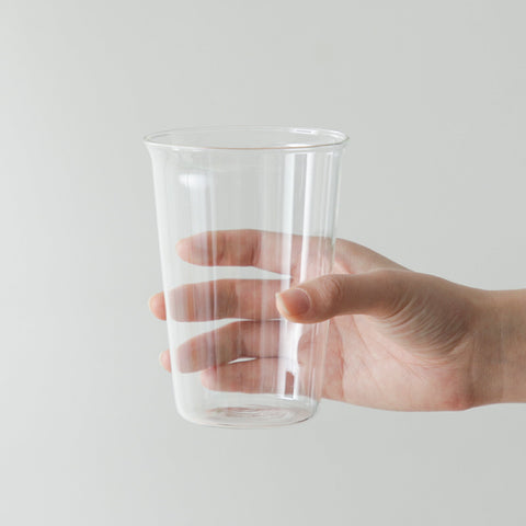 【4個セット】キントー キャスト ビアグラス 430ml KINTO Cast 8432 耐熱ガラス 食洗機対応 電子レンジOK ビールグラス ガラスタンブラー 広口 大きめ コップ アイスティー アイスコーヒー フルーツティー newitem - フライパン専門店 鐵兎堂-TETTODO-