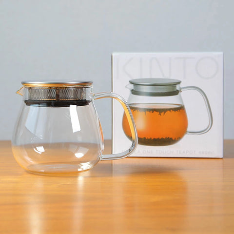 KINTO Unitea ワンタッチ ティーポット 460ml / 720ml - フライパン専門店 鐵兎堂-TETTODO-