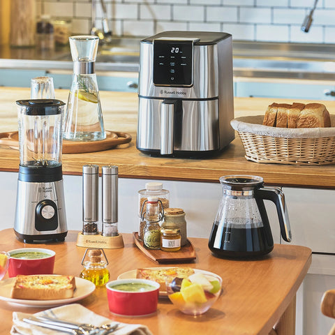 ラッセルホブス エアフライヤー 1420JP Russell Hobbs シルバー - フライパン専門店 鐵兎堂-TETTODO-