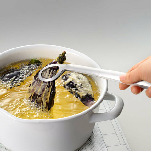 日本製 leye レイエ 揚げ物用トング ステンレス 天ぷら・揚げ物用 食洗機OK