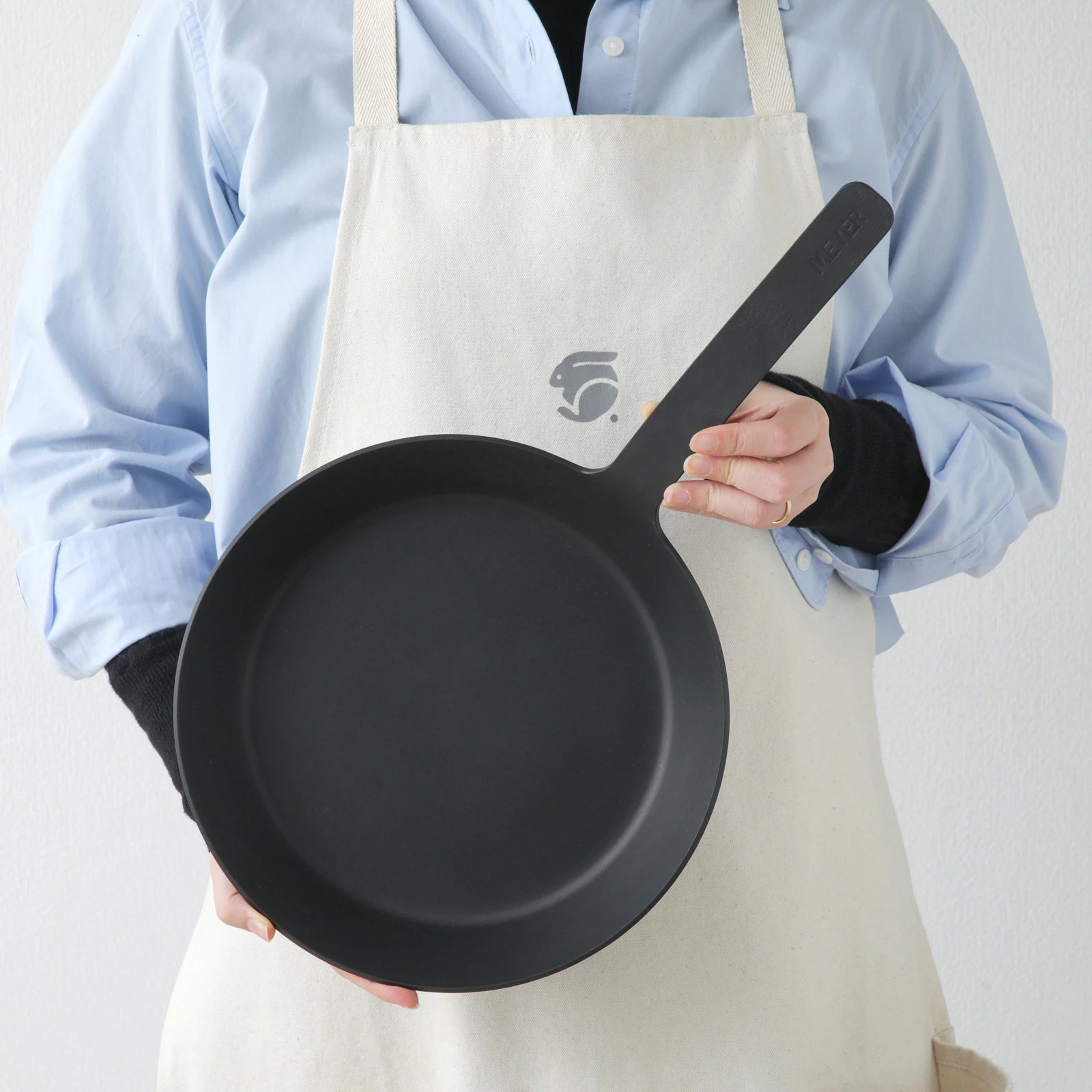 【IH/ガス火対応】MEYER マイヤー アイアンパン 25cm - フライパン専門店 鐵兎堂-TETTODO-