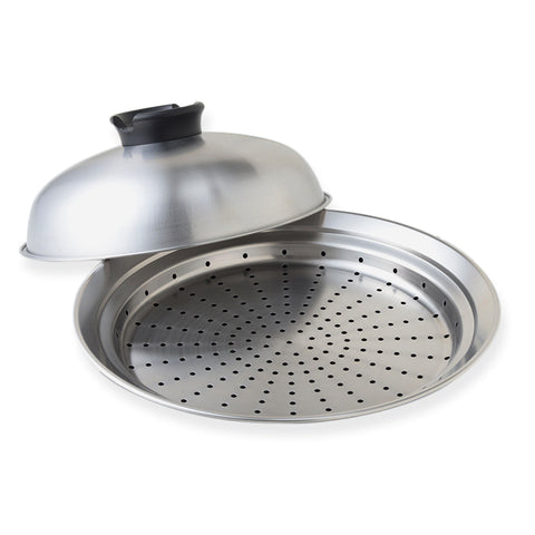 アーネスト のせるだけ簡単蒸し器 日本製 燕三条 18～20cm 24～26cm 食洗機対応 レシピ付 - フライパン専門店 鐵兎堂-TETTODO-