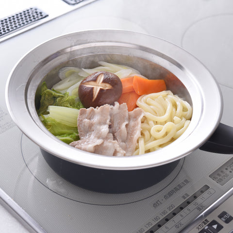 アーネスト のせるだけ簡単蒸し器 日本製 燕三条 18～20cm 24～26cm 食洗機対応 レシピ付 - フライパン専門店 鐵兎堂-TETTODO-